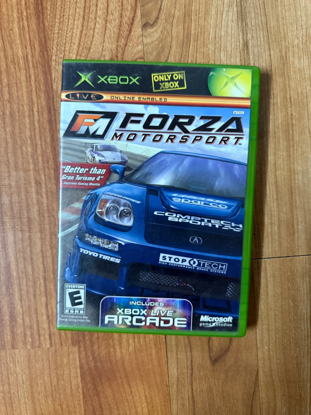 Forza Motorsport (Xbox) - Blue Racing Cover